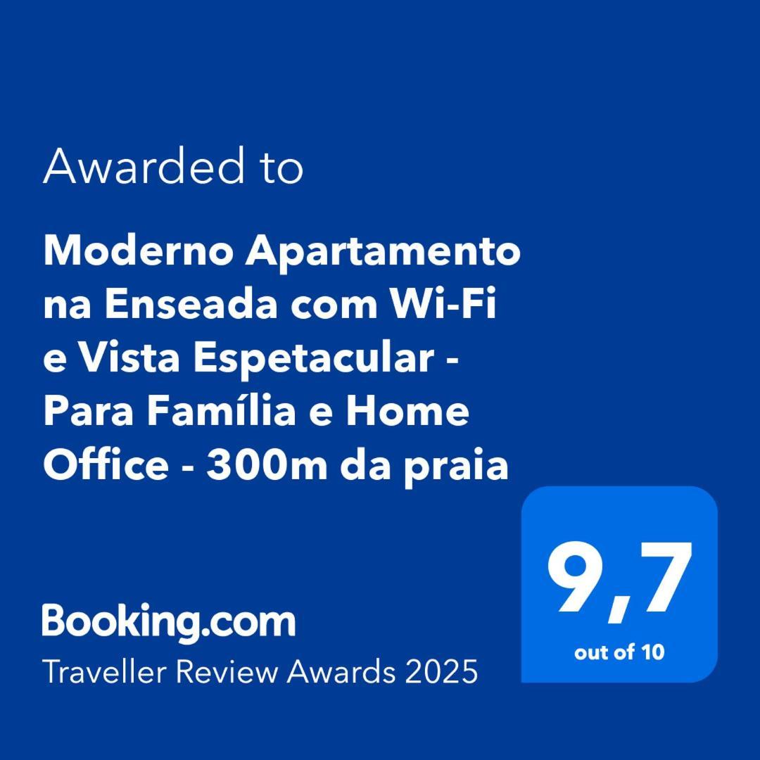 Enseada Vista: Moderno Familiar Com Wi-fi à Beira-mar * Guaruja