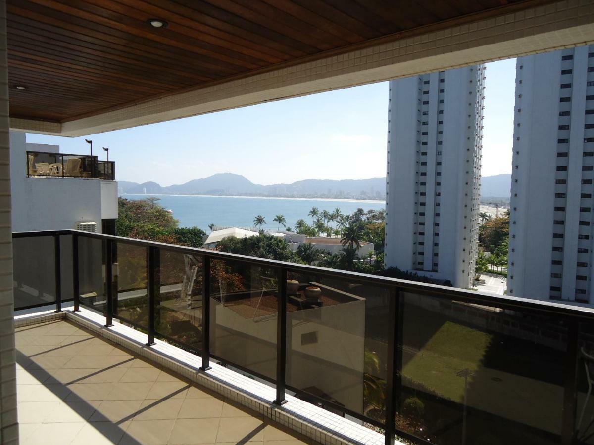 Enseada Vista: Moderno Familiar Com Wi-fi à Beira-mar Apartment Guaruja